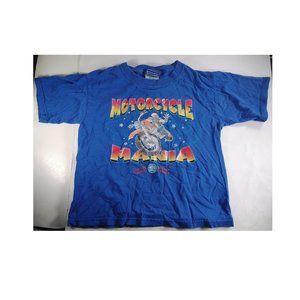 Ringling Bros. Barnum & Bailey "Motorcycle Mania" Boys M (10-12) Blue T-Shirt